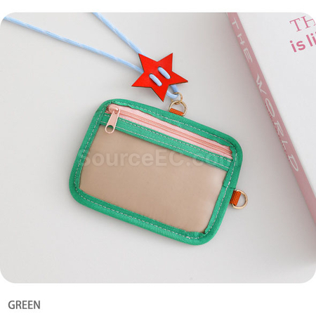 Customization Contrast color soft shell card holder Corporate Gifts