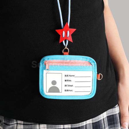 Customization Contrast color soft shell card holder Corporate Gifts