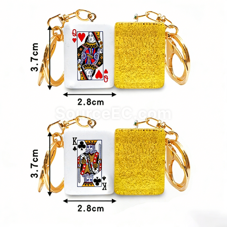 Customization Mahjong keychain pendant Corporate Gifts