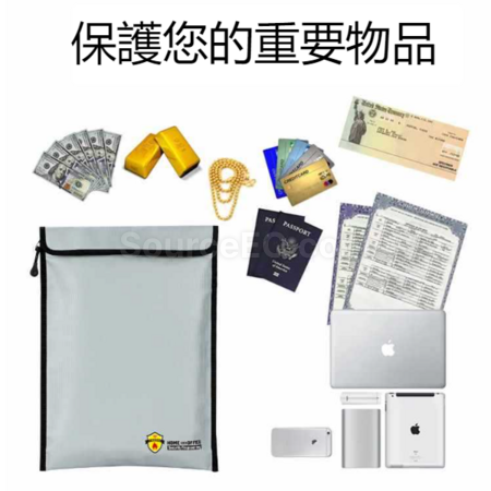 Customization Waterproof and fireproof document bag wallet Corporate Gifts