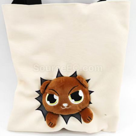 Customization 3D Plush Doll Patchwork Bag Corporate Gifts