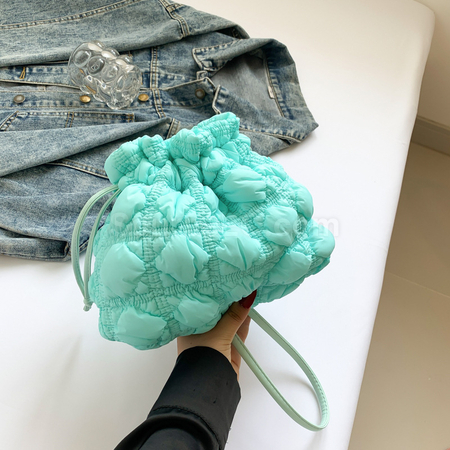 Customization Argyle Drawstring Cloud Bag Corporate Gifts