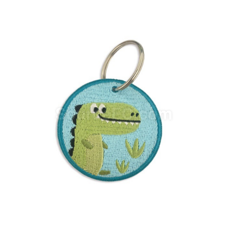 Customization Custom embroidered keychain pendant Corporate Gifts