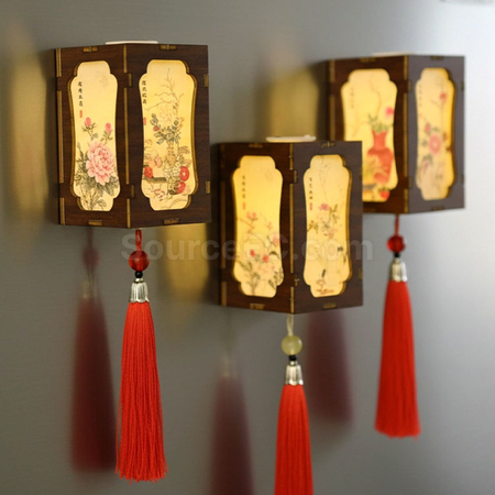 Customization Luminous Lantern Refrigerator Magnet Corporate Gifts