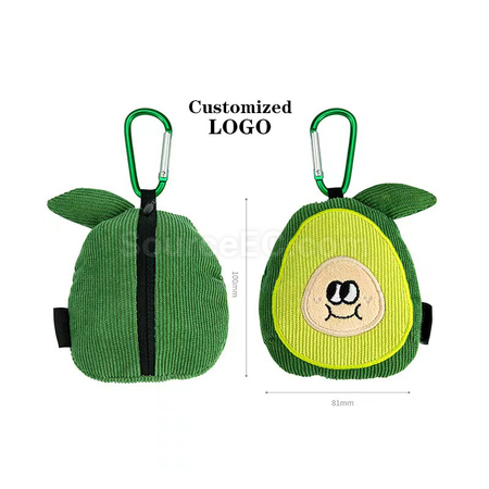 Customization Custom corduroy foldable shopping bag dolls Corporate Gifts