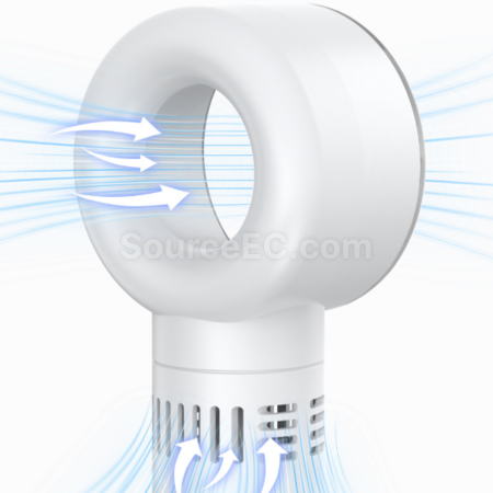 Customization Digital display bladeless mini handheld fan Corporate Gifts
