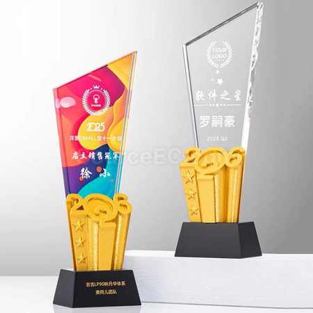 Customization Crystal Trophy Corporate Gifts