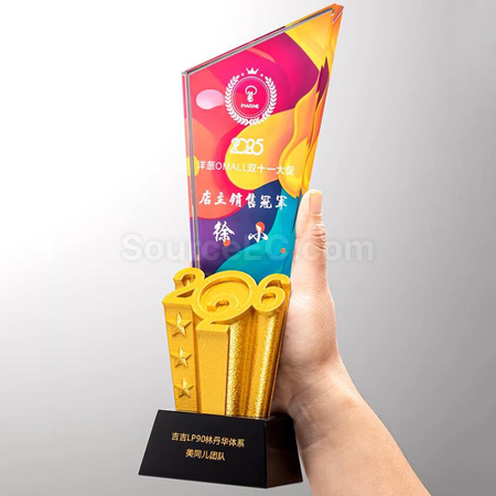 Customization Crystal Trophy Corporate Gifts