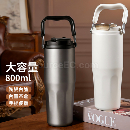 Customization Stainless Steel Ceramic Insulated Cup Corporate Gifts