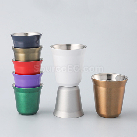 Customization 304 Stainless Steel Eggshell Cup Corporate Gifts