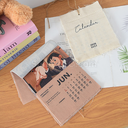 Customization Tear-off canvas calendar Corporate Gifts