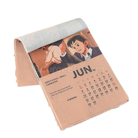 Customization Tear-off canvas calendar Corporate Gifts