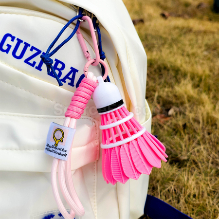 Customization Badminton pendant keychain Corporate Gifts