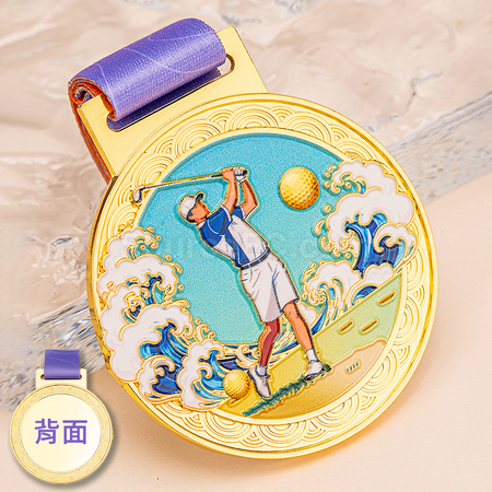 Golf Metal Medal