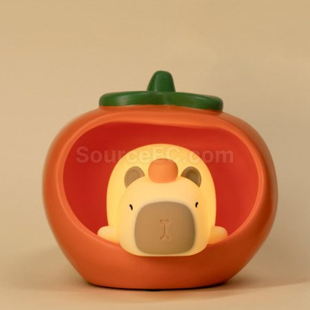 Customization Papa Capybara Patting Night Light Corporate Gifts