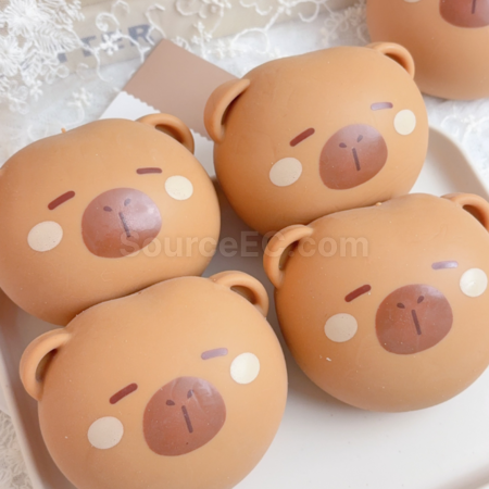 Customization Capybara squeeze toy for stress relief Corporate Gifts