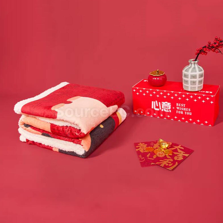 Customization Horse Year Blanket Corporate Gifts