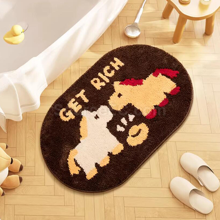 Customization Horse Year Anti Slip Carpet Corporate Gifts