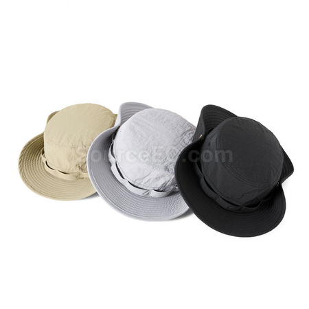 Customization Wide-brim sun protection quick-drying sunshade bucket hat Corporate Gifts