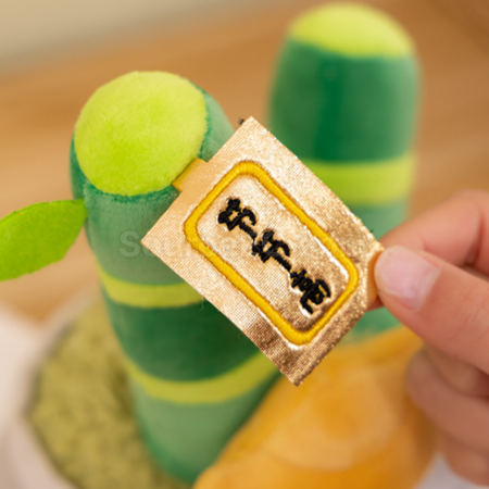 Customization Potted fortune tree plush toy Corporate Gifts