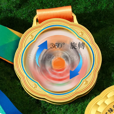 Customization Rotating medal Corporate Gifts