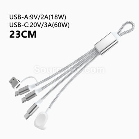 Customization Multi-Functional Keychain Charging Cable Corporate Gifts
