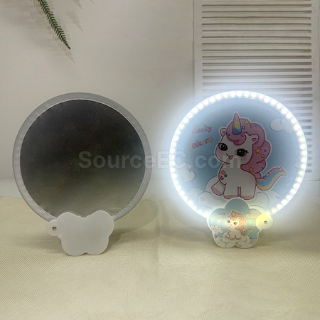 Customization Luminous foldable advertising fan Corporate Gifts