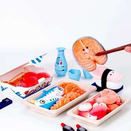 Seafood plush doll decorative pendant