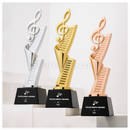 Metal Music Trophy
