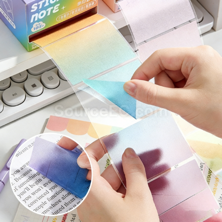 Customization Pull-out transparent sticky note Memo paper Corporate Gifts