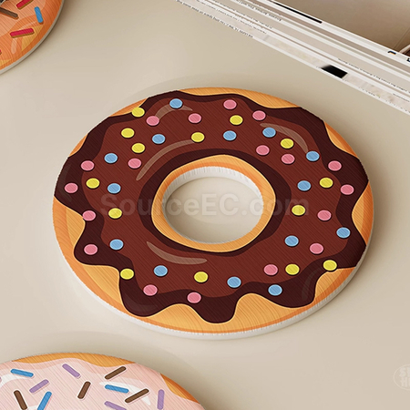 Customization Donut-shaped diatom mud coasters Corporate Gifts
