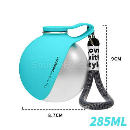 Customization Portable Stainless Steel Pet Water Bottle Pendant Corporate Gifts