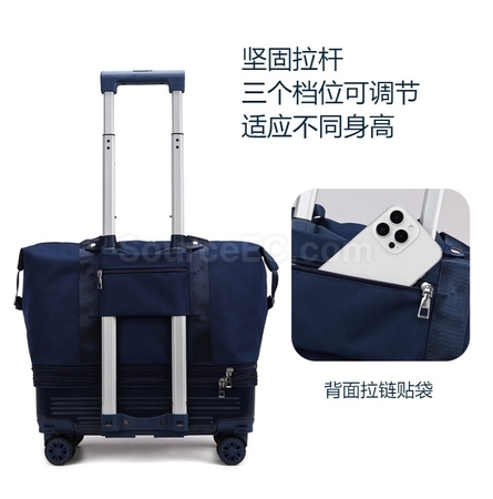 Customization Large Capacity Wheeled Travel Luggage Storage Bag Corporate Gifts