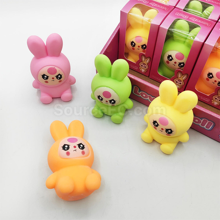 Customization Rabbit squeeze decompression toy Corporate Gifts