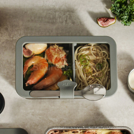 Customization Pure titanium glass lid lunch box Corporate Gifts