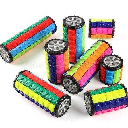 Customization Decompression Cylindrical Rubik's Cube Corporate Gifts