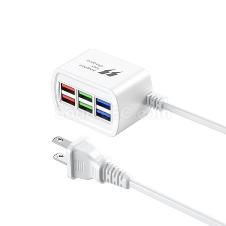 Portable Desktop Multi-Port Charger