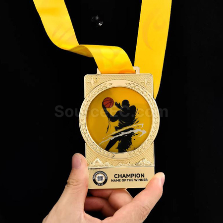 Customization Basketball Metal Medal Corporate Gifts