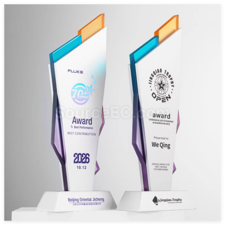 Metal Crystal Creative Trophy