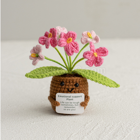 Customization Knitted flower plant pot Corporate Gifts