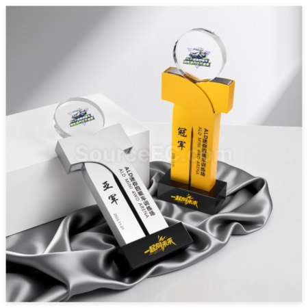 Customization Metal Crystal Trophy Corporate Gifts