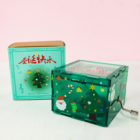 Customization Acrylic Hand-cranked Music Box Corporate Gifts