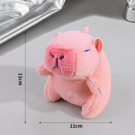 Customization Capybara plush doll keychain Corporate Gifts