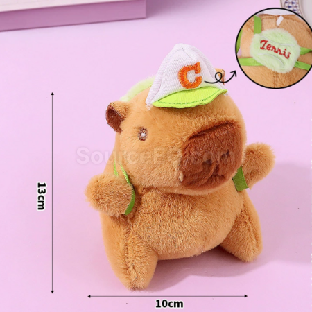 Customization Capybara plush doll keychain Corporate Gifts