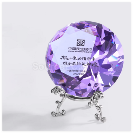 Customization Creative Diamond Crystal Trophy Corporate Gifts