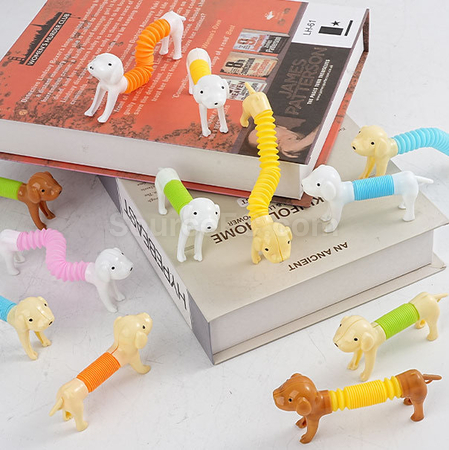 Customization Stretchy Dog Stretching Stress Relief Toy Corporate Gifts