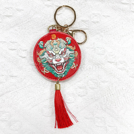 Customization PU leather Keychain Corporate Gifts