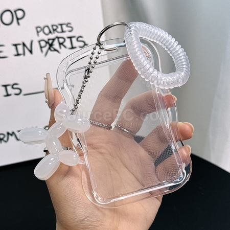Customization Transparent sliding cover card holder Corporate Gifts
