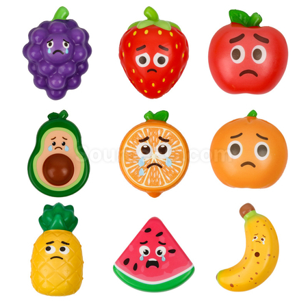 Customization Simulation fruit slow rebound squeeze decompression toy Corporate Gifts