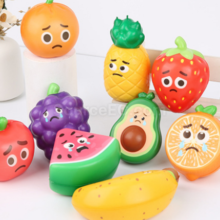Customization Simulation fruit slow rebound squeeze decompression toy Corporate Gifts